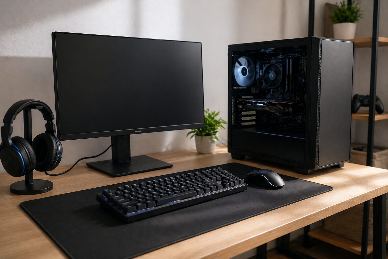 シンプルに選びやすいゲーミングPCのイメージ画像