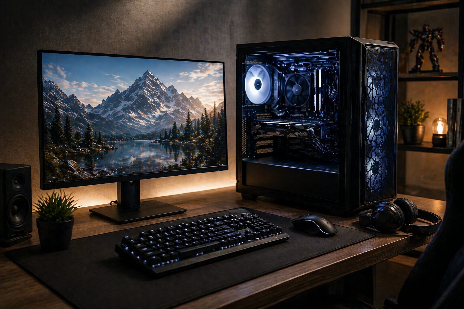 品質重視のゲーミングPCイメージ画像